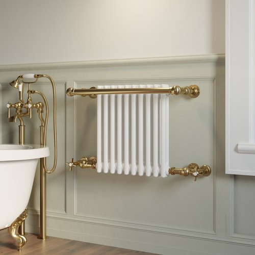 White and brass traditional - and,