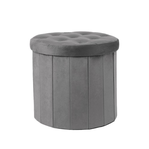 Folding ottoman storage - ottoman,