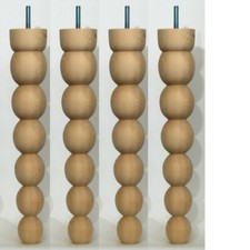 4 Modern Bobbin Legs Ref. E260
