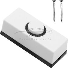 DOOR BELL CHIME BELL PUSH PRESS BUTTON  WHITE BLACK INSERTS