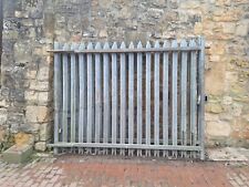 Pair Each Leaf 2.04 m high X 2.62m Approx Palisade Gate With No Posts