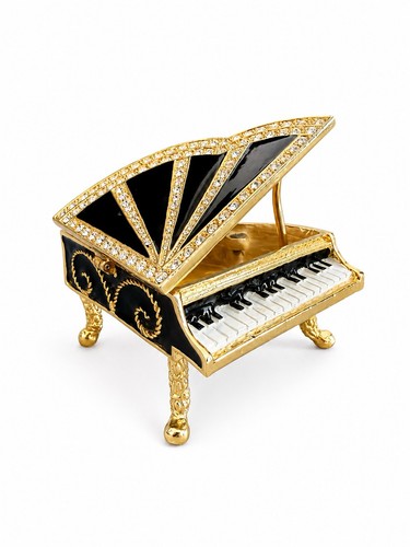 Jeweled baby grand piano - grand,