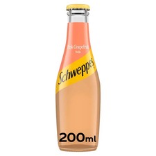 Schweppes pink grapefruit soda - pink,