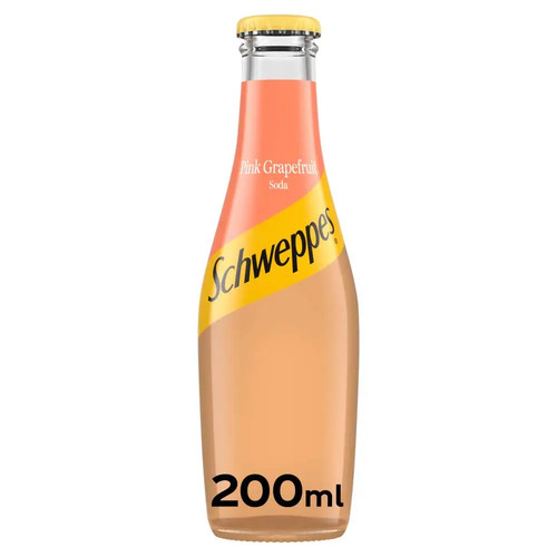 Schweppes pink grapefruit - pink,