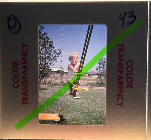 Vtg 35mm slide photo 1964 - 35mm,