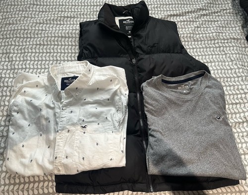 Hollister mens gilet - mens, gilet,