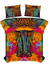 Indian Tie Dye Mandala Quilt