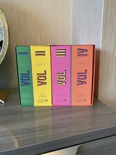 SPACE NK Refillable Beauty Box VOLUMES I, II,III, IV (empty)