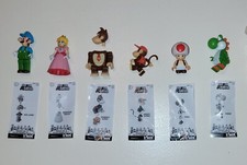 6 x SUPER MARIO K'NEX FIGURES