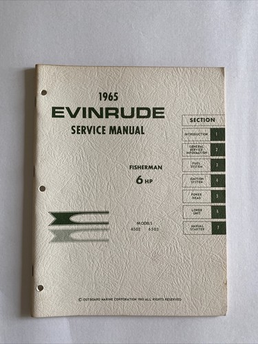 1965 evinrude omc - 1965,