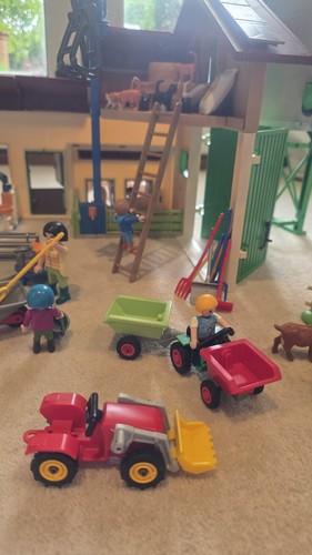 Large playmobil farm - playmobil, bundle