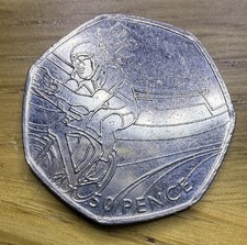 2011 Olympic 50p Fifty Pence