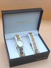 Ladies Accurist Watch Set