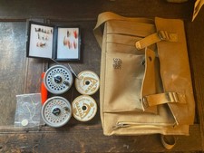 2 x Fishing Reels-Line-Fly’s