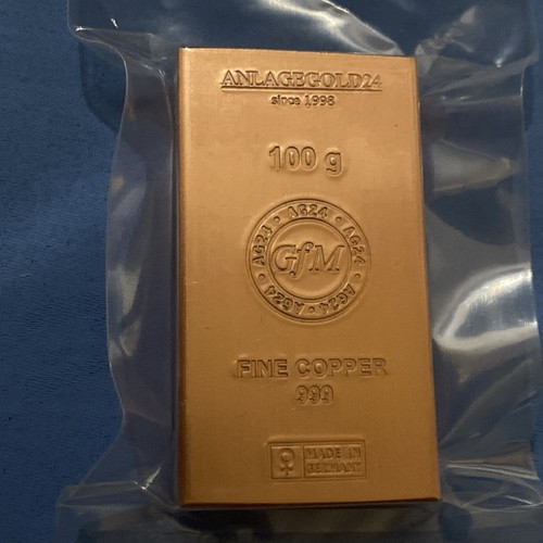 Copper bar 100g heimerle - bar, +