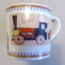Wedgwood Mug "Toy Collage" Train