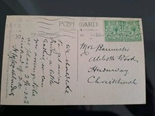 Genealogy Bannister Abbotts Wood Hurn Way Christchurch Dorset postcard