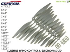 RC Electric Plane Props Genuine Gemfan APC Style Aircraft Propellers All Sizes