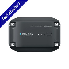 Renogy 20A 12V DC to DC Onboard Battery Charger Lithium AGM Gel-Refurbished