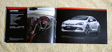 Vauxhall Astra GTC Range 2013