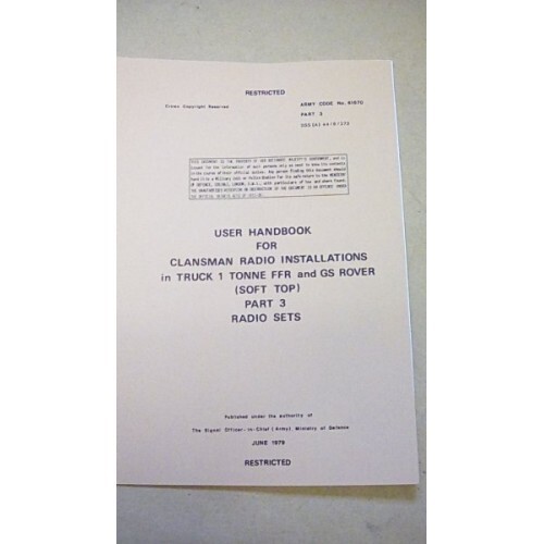 Clansman user handbook 101 - user,