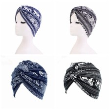 Ethnic Style Cross Twist Hat