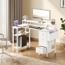 Corner Desk with Drawers
