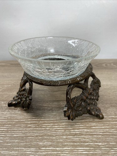 Crystal ball stand grape - crystal,