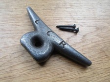 CLEAT HOOK cast iron rustic