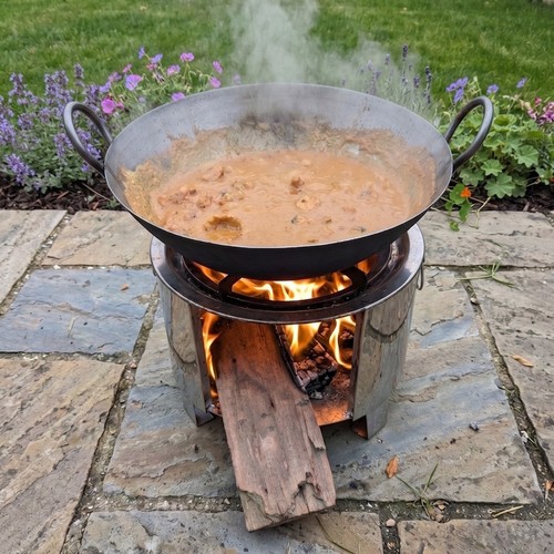 Desi chulla karahi pan - karahi,