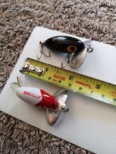 2x Jitterbug Fred Aedogast Fishing Lures