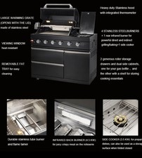 Beautifully Crafted Gas BBQ In