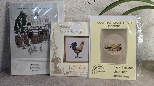 Vintage cross stitch kits - vintage,