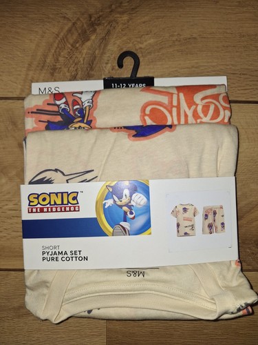 New sonic the hedgehog - m&s,