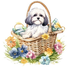 XXL Havanese Car Sticker Dog