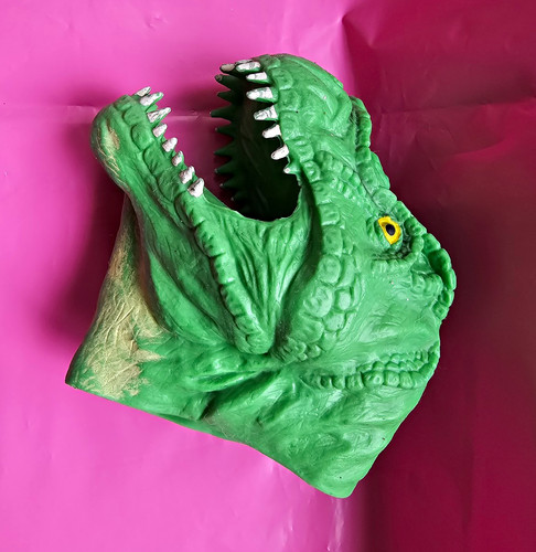 Green rex dinosaur - green, t-rex