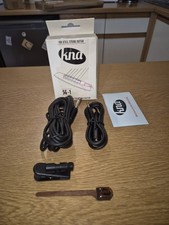 KNA Pickups, 1/8" to 1/4" instrument cable Portable Piezo Steel String Guitar...