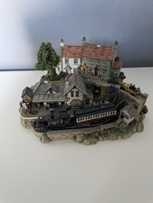 Danbury Mint' the Arrival of the 4.45' Sculpture by Jane Hart (slight damage)