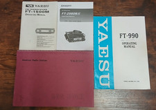 Yaesu manuals and - and,