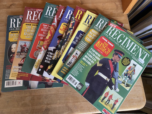 Regiment magazines - 11, x