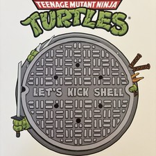SEALED TMNT Green Vinyl Record