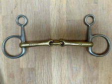 Neue Schule Tranz Angled Lozenge Baucher bradoon bit, 6”,  85mm cheeks