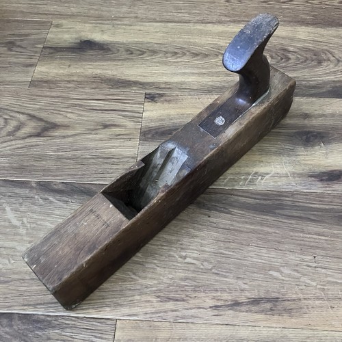 Antique wooden smoothing plane - smoothing,