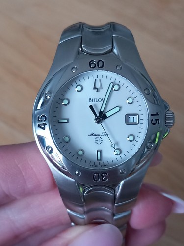 Bulova marine star stainless - marine,