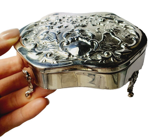 Edwardian silver jewellery - an,