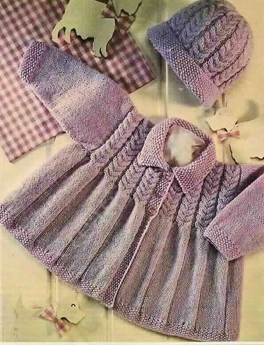 199 baby girls matinee - baby, coat