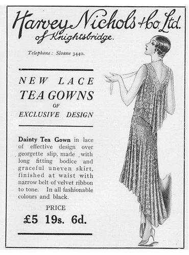 Harvey nichols new lace tea - new,