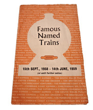 FAMOUS NAMED TRAINS Timetable
