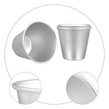 6 Pcs Aluminum Alloy Round