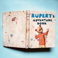 BUY NOW - RARE Rupert Bear ?Annual Original 1940 - Good Condition